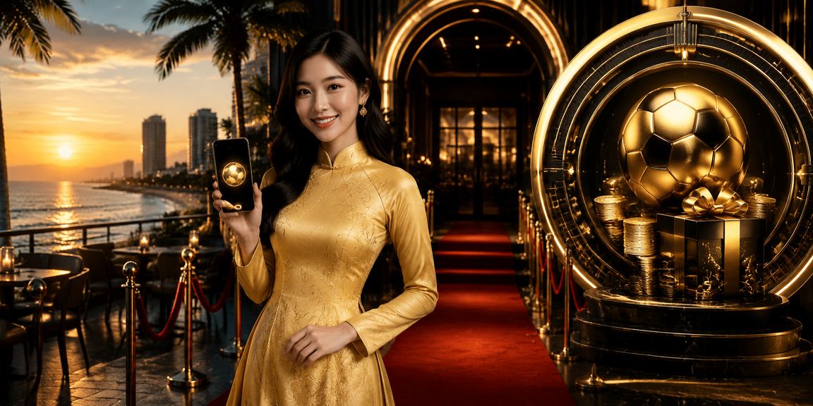 Cá cược bóng đá tại Vũng Tàu với áo dài truyền thống